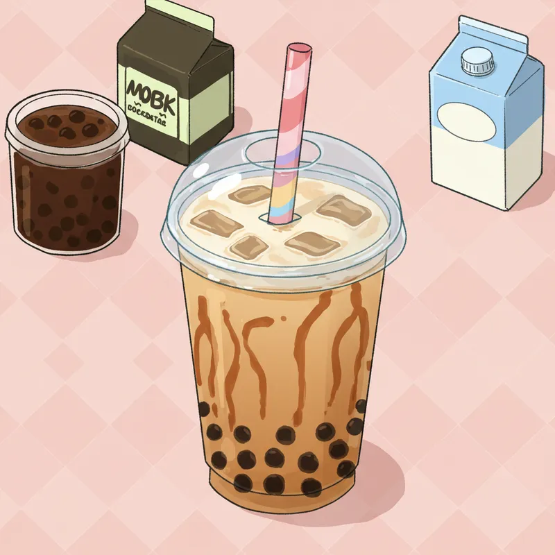 Cookingdom Level 21: Boba Milk Tea