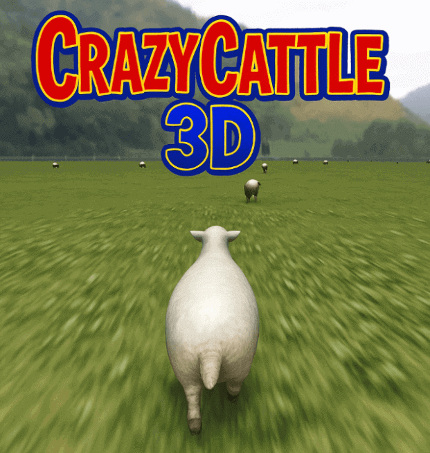 Crazy Cattle 3D Unblocked gameplay accessible in a web browser
